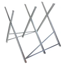 Sägebock 3 Teilig Aus Metall Höhenverstellbar