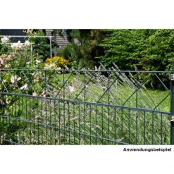 Gartenzaun-Dekorelement Bergen, 2000 X 200 Mm, RAL 7016 Anthrazit -Garten Lust 117120098 GAH DSM Aufsatz AWB 31 1 1000 jpg 1280x1280