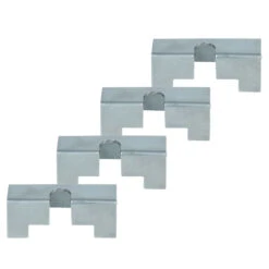 Stabilisatoren Dekorelemente, 4 Stück, Edelstahl