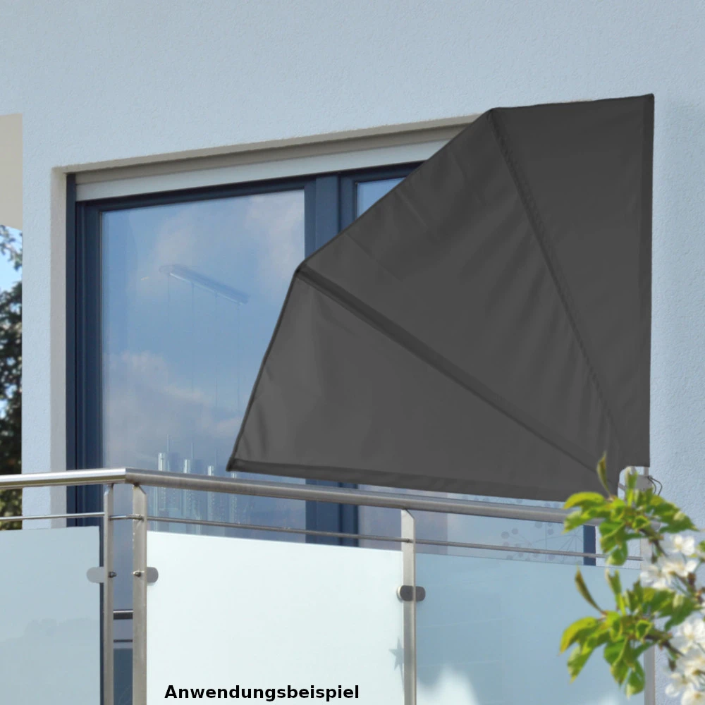 Balkonfächer 120 X 120 Cm Aus Polyester 160 G 1 Balkonfächer 120 X 120 Cm Aus Polyester 160 G