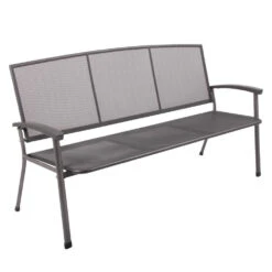 Gartenbank Rivo 3-Sitzer Metall 171x65x92 Cm