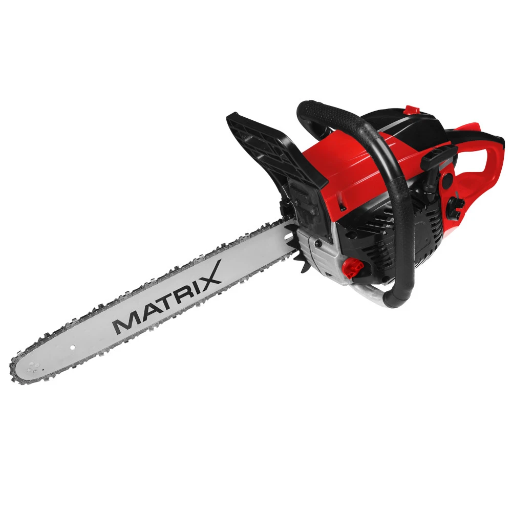 Matrix Benzin Kettensäge MCS 46-45-1 Mit 42 Cm Schnittlänge 1 Matrix Benzin Kettensäge MCS 46-45-1 Mit 42 Cm Schnittlänge