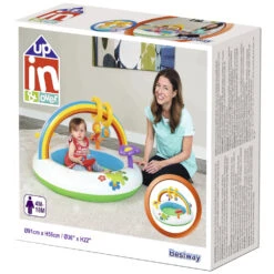 Bestway Baby-Spielcenter Regenbogen Aufblasbar -Garten Lust 191410032 52239 6942138926064 Regenbogen Planschbecken 1000 jpg 1280x1280