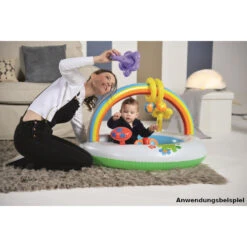 Bestway Baby-Spielcenter Regenbogen Aufblasbar -Garten Lust 191410032 52239 6942138926064 Regenbogen Planschbecken 20 1000 jpg 1280x1280