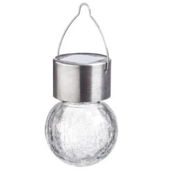 LED Solarleuchte Zum Aufhängen 6 Cm Mit AAA-Batterie