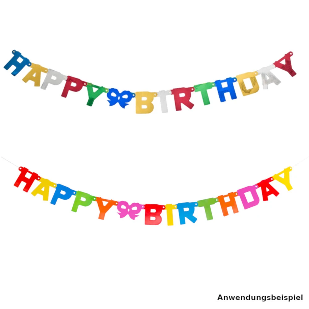 Partykette Happy Birthday 1,5 M 2 Partykette Happy Birthday 1,5 M – Bild 2