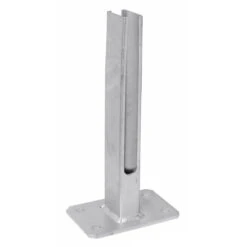 Fußplatte Universal Silbergrau Feuerverzinkt