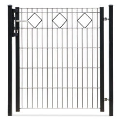 Torpaket Vario Light Valencia 1,0m Anthrazit Verzinkt Pulverbeschichtet