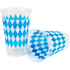 Bierbecher 10 Stück In Bayrisch Blau