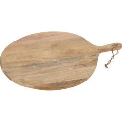 Servierplatte Aus Mangoholz 45 Cm Durchmesser