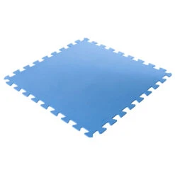 Poolmatten 8er Pack, 500x500x4mm, In Blau