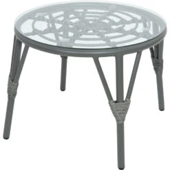 Evora Sofa-Set Wicker, In Grau, Für Außen -Garten Lust 2Q3T2NPN0ImVcws 1280x1280