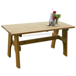 Gartentisch Freital 150x70 Cm Aus Kiefer Massiv