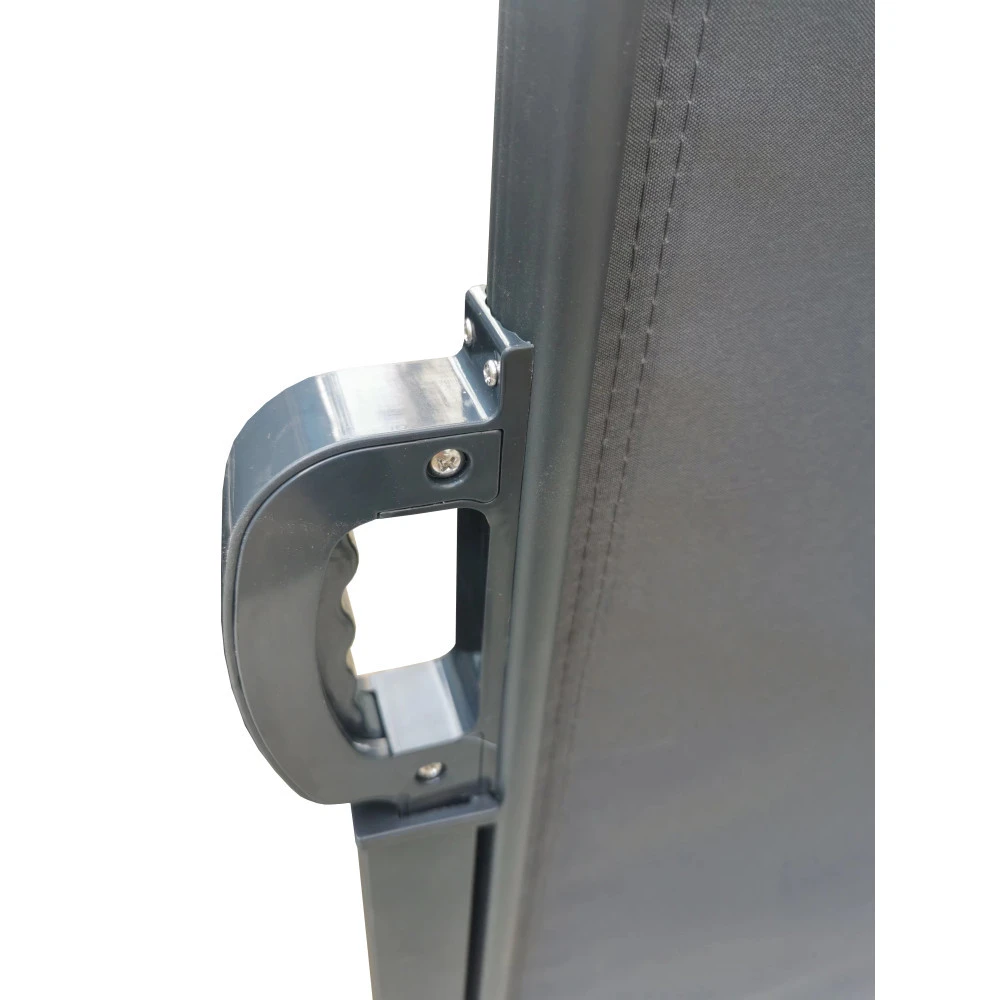 Seitenmarkise Dunkelgrau 3 X 1,6 M Mit Auszug Links 2 Seitenmarkise Dunkelgrau 3 X 1,6 M Mit Auszug Links – Bild 2