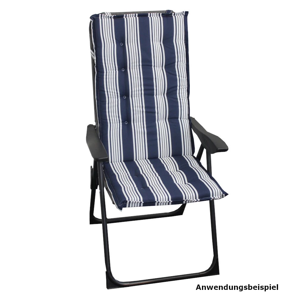 Hochlehner Auflagen Mit Kordeln, Verschiedene Designs 4 Hochlehner Auflagen Mit Kordeln, Verschiedene Designs – Bild 4