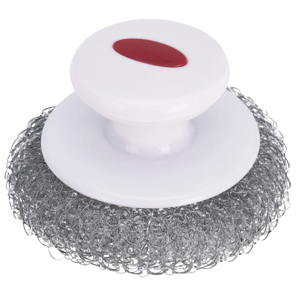 Grillreinigungsschwamm-Set 2 Stück Aus Stahlwolle Mit Haltegriff 2 Grillreinigungsschwamm-Set 2 Stück Aus Stahlwolle Mit Haltegriff – Bild 2