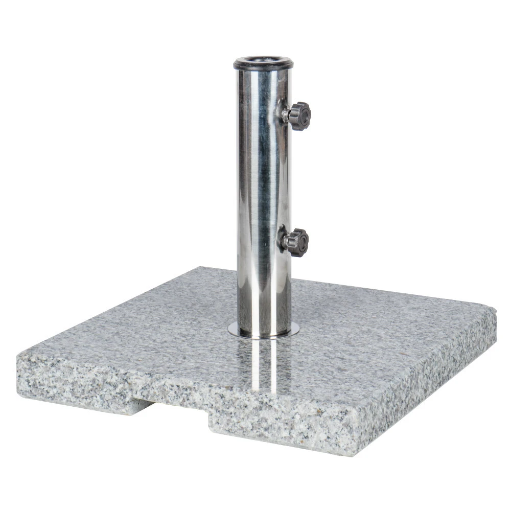 Sonnenschirmständer 25 Kg Aus Kunststoff In Grau Mit Marmordekor 1 Sonnenschirmständer 25 Kg Aus Kunststoff In Grau Mit Marmordekor