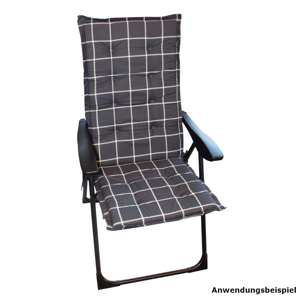 Hochlehner Auflagen Mit Kordeln, Verschiedene Designs 2 Hochlehner Auflagen Mit Kordeln, Verschiedene Designs – Bild 2