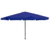 Sonnenschirm Rund Ø 4 M Mit Krempe In Blau