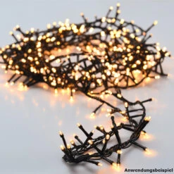 Cluster LED-Lichterkette 11 M Mit 400 LEDs Und 8 Funktionen Warmweiß -Garten Lust 2QRJgbpVlKxiMdB 1280x1280 1