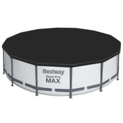 Bestway Steel Pro MAX Frame Pool Ø427x107 Cm Rund Komplett-Set 5-teilig -Garten Lust 2QU02kGaI2FhxcS 1280x1280