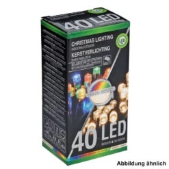 LED-Lichterkette Bunt Oder Warmweiß Mit 40 LEDs Mit 8 Lichtfunktionen, Innen- Und Außenbereich -Garten Lust 2QWxSn4qLayx3c6 1280x1280