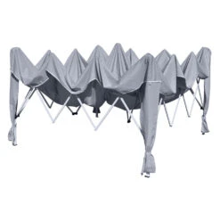 Faltpavillon 3x3m Grau Mit Metallgestell -Garten Lust 2QadUyt4xXyHUl1 1280x1280