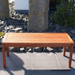 Hockerbank 2-Sitzer, 120 X 40 X 45 Cm, Holz Eukalyptus Geölt -Garten Lust 2QbDo8RGhBiQ55I 1280x1280
