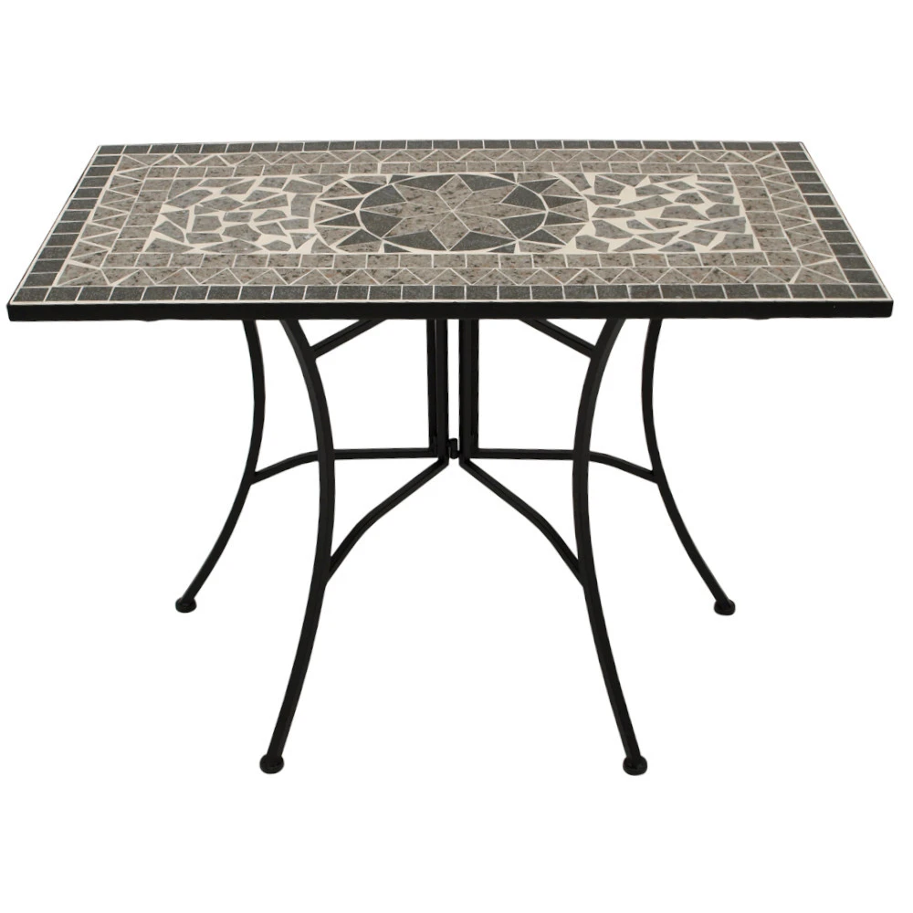 Wandtisch 90 Cm X 45 Cm Rechteckig - Tischplatte Mosaik Grau 1 Wandtisch 90 Cm X 45 Cm Rechteckig - Tischplatte Mosaik Grau