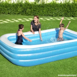 Bestway Family Pool ''Deluxe'' 305 X 183 X 56 Cm -Garten Lust 2QduhuFSV7aZGoF 1280x1280