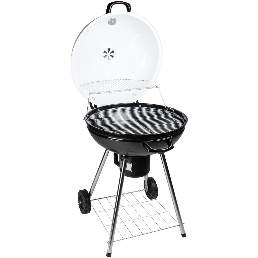 DELUXE Kugelgrill 57 Cm Mit Weißer Haube 2 DELUXE Kugelgrill 57 Cm Mit Weißer Haube – Bild 2