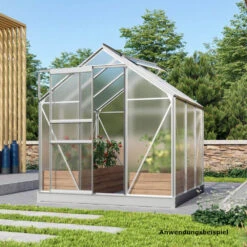 Vitavia Gewächshaus Venus 3,8 M² Mit Aluminiumrahmen, 4 Mm Hohlkammerplatten -Garten Lust 2QgvgO3RUi6Ihwv 1280x1280
