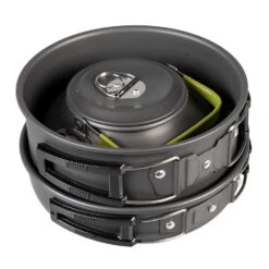 Campingkochset 10-teilig Aus Aluminium