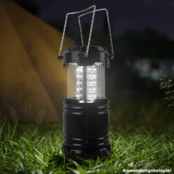 Campinglampe 2in1 Aus Kunststoff Mit 17 LEDs Und Trageschlaufe -Garten Lust 2QhczNutRPUkZnE 1280x1280
