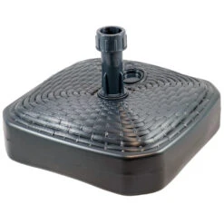 Prosperplast Sonnenschirmständer Eckig Mit 12 Liter Fassungsvermögen In Anthrazit