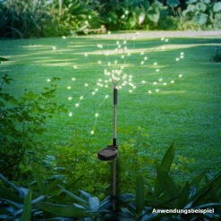 LED Solarbeleuchtung Mit 90 LEDs Und Erdspieß -Garten Lust 2QjX7p0qSYvTwkT 1280x1280