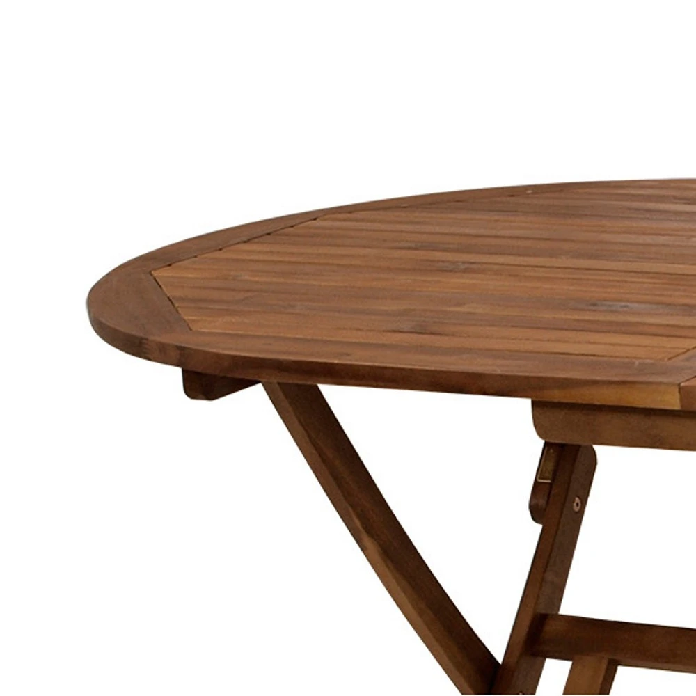 Klapptisch Benita Oval, 160 X 85 X 74 Cm, Akazie Geölt 3 Klapptisch Benita Oval, 160 X 85 X 74 Cm, Akazie Geölt – Bild 3