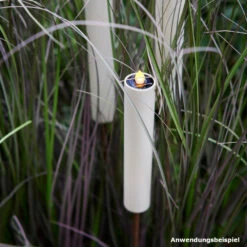 Solarstabkerze Rund Ø 4 X 90 Cm Mit Flackereffekt -Garten Lust 2Qtb9pme8VE6al2 1280x1280