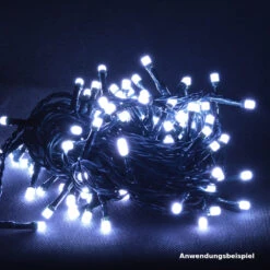 LED-Lichterkette Mit 120 Kaltweißem Und Buntem LEDs, 8 Funktionen Und Timer -Garten Lust 2Qtt0QF1p0iNuDV 1280x1280