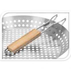 Grillpfanne Gelocht Ø 30cm Aus Edelstahl Mit Klappgriff -Garten Lust 2Qw9laFLRMgFi5O 1280x1280