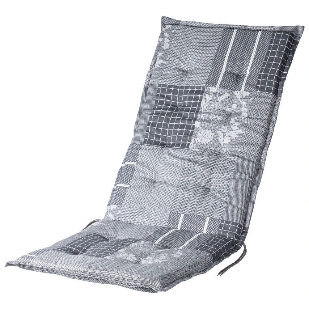 Hochlehner Auflagen Mit Kordeln Aus Baumwolle/Polyester 4 Hochlehner Auflagen Mit Kordeln Aus Baumwolle/Polyester – Bild 4