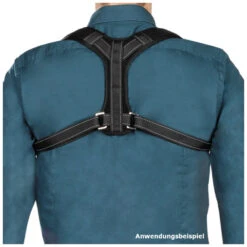 Rücken-Haltungsgurt 21 X 20 Cm In Schwarz