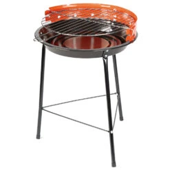 Campinggrill BBQ Rund In Rot