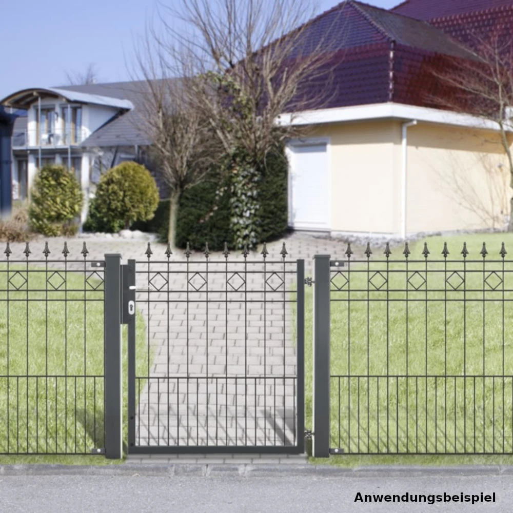 Zaunpaket RIMINI 14 M X 0,9 M In Anthrazit 2 Zaunpaket RIMINI 14 M X 0,9 M In Anthrazit – Bild 2