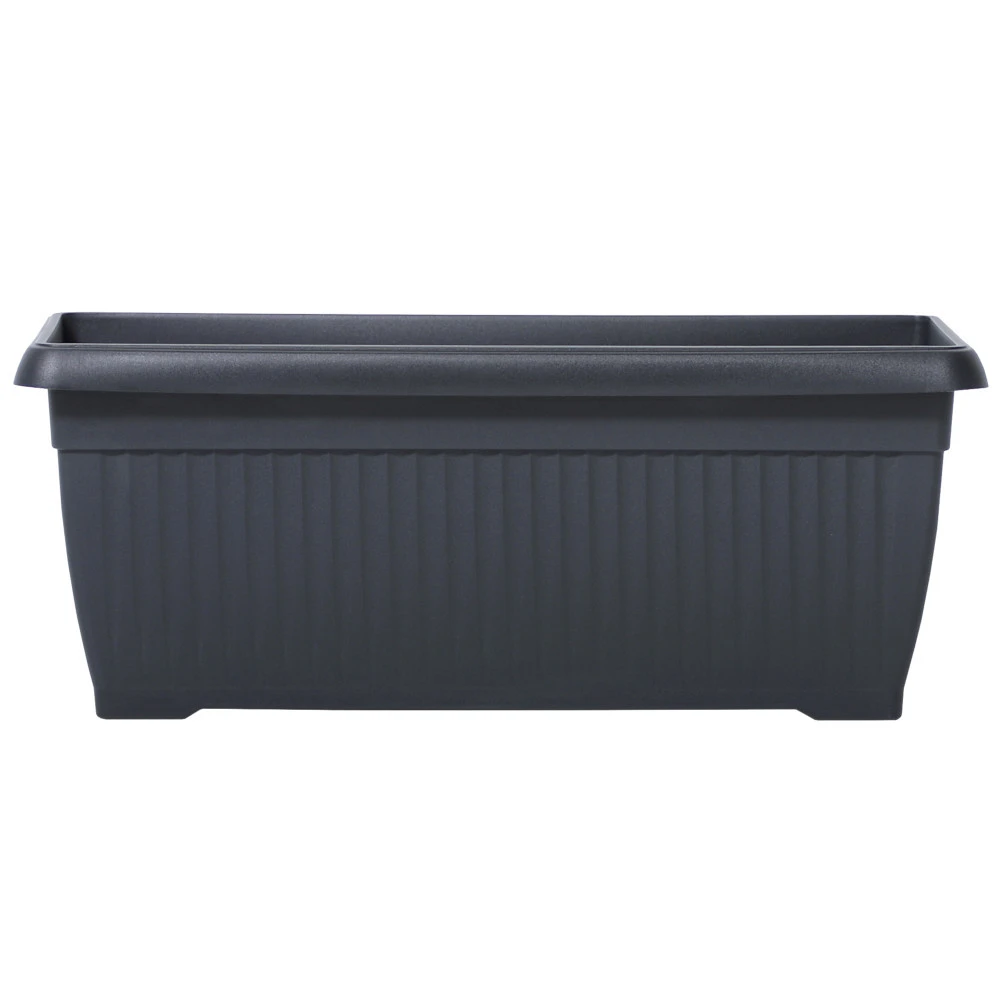 Prosperplast Blumenkasten Terra 60 Cm In Anthrazit, Für Den Außenbereich 1 Prosperplast Blumenkasten Terra 60 Cm In Anthrazit, Für Den Außenbereich