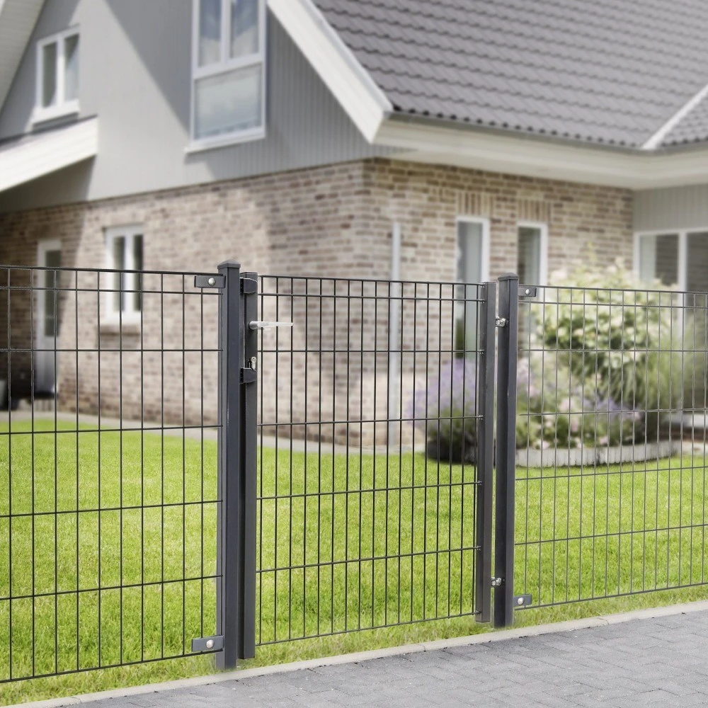 Zaunpaket Michl Ca. 1,2 M X 26 M Anthrazit Verzinkt Pulverbeschichtet 2 Zaunpaket Michl Ca. 1,2 M X 26 M Anthrazit Verzinkt Pulverbeschichtet – Bild 2