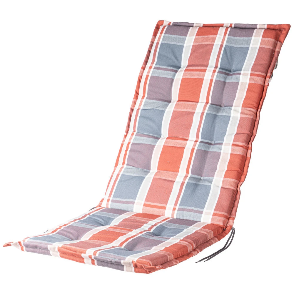 Hochlehner Auflagen Mit Kordeln Aus Baumwolle/Polyester 1 Hochlehner Auflagen Mit Kordeln Aus Baumwolle/Polyester