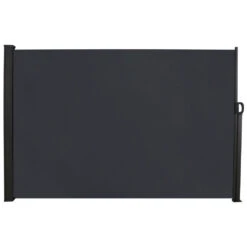 Seitenmarkise Anthrazit 3 X 1,6 M Mit Aluminiumgestell Pulverbeschichtet