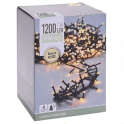 Cluster LED-Lichterkette Mit 1200 LEDs Und 8 Funktionen -Garten Lust 9kDrfAzzsq5zBGB 1280x1280
