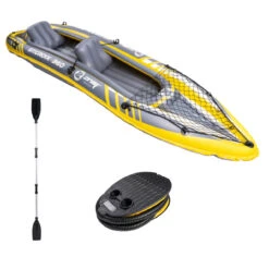 Kajak St. Croix Aufblasbar Für 2 Personen Aus PVC Mit Fußpumpe Und Paddel